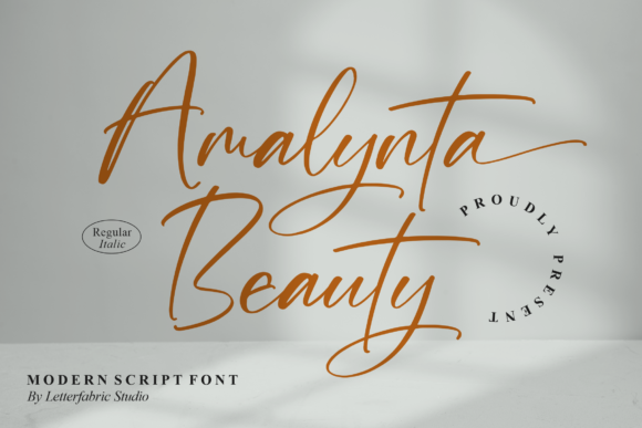 Amalynta Beauty: Elevate Your Craft with This Exquisite Font
