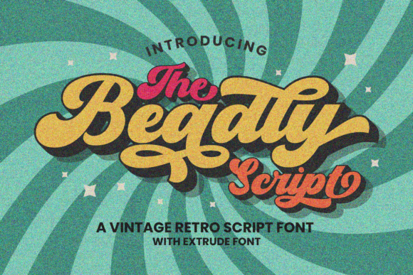 Beadly: A Retro Bold Script for Eye-Catching Campaigns