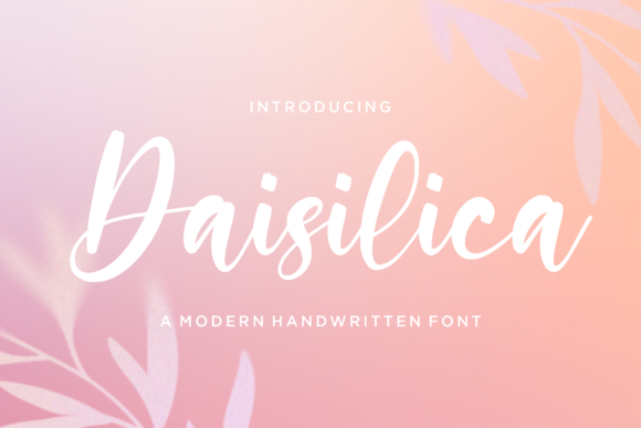 Daisilica: A Casual Handwritten Font for Digital Creators