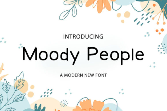 Discover Moody People: A Handwritten Font for Editorial Charm