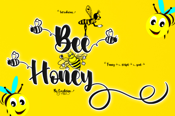 Elevate Your Campaigns with Bee Honey Font