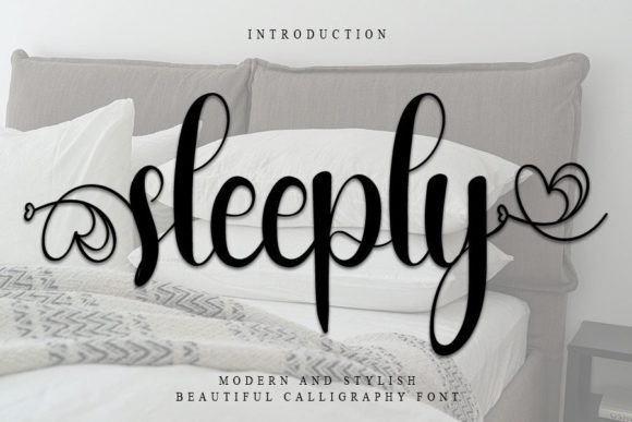 Elevate Your Web Design with Sleeply, the Elegant Script Font