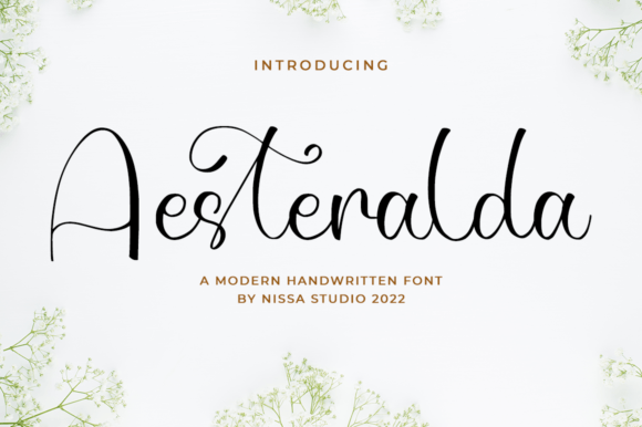 Enhance Your Brand with Aesteralda Font