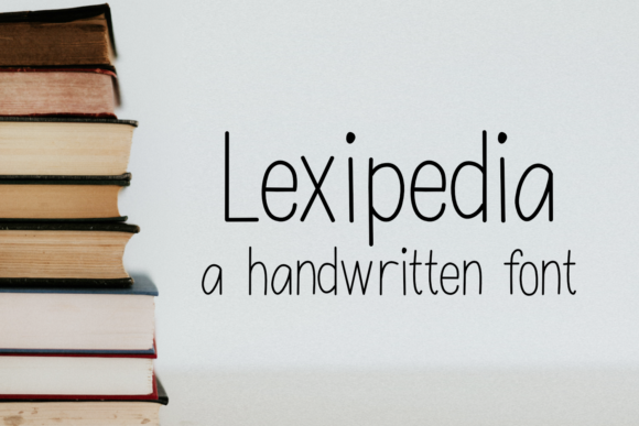 Lexipedia: A Handwritten Font Built for Digital Elegance