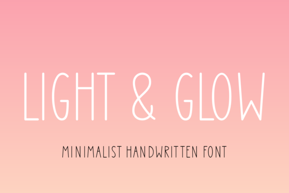 Light Glow: The Dainty Font for a Polished Online Brand