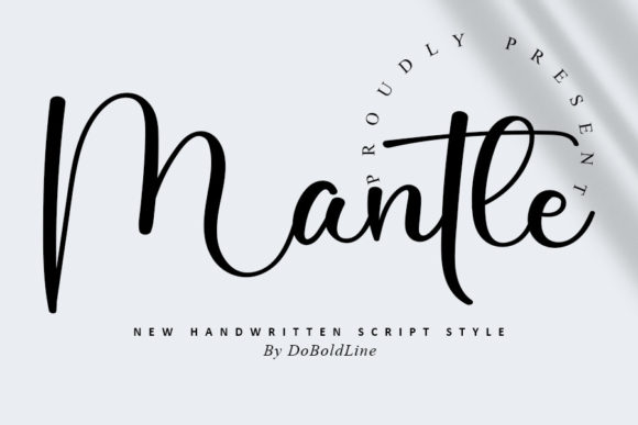 Mantle: A Modern Handwritten Font for Elevated Branding
