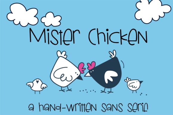 Mister Chicken Font: A Playful Handwritten Typeface for Modern Web Design