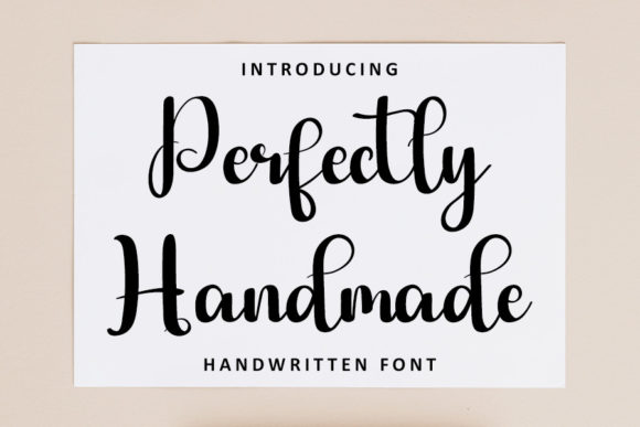 Perfectly Handmade: A Font for Elegant Web Design