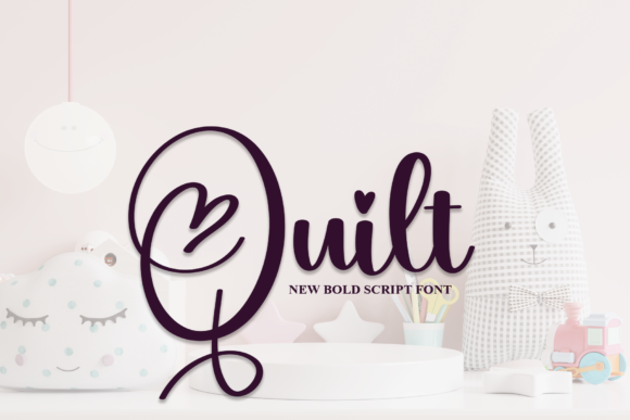 Quilt Font Review: A Playful Script Typeface for Branding