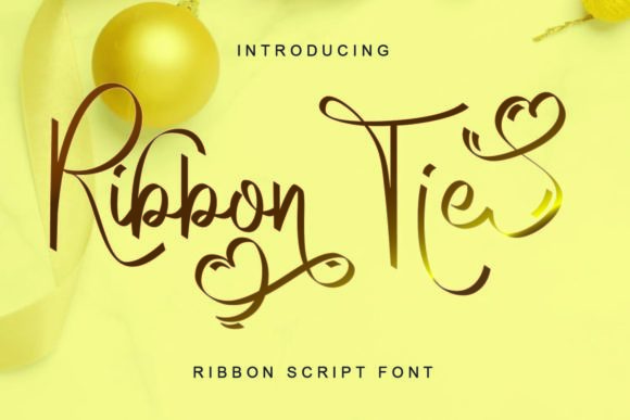Ribbon Tie: A Fluid Script Font for Digital Brand Expression