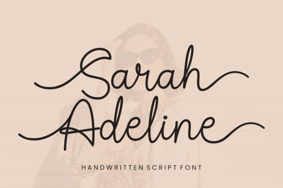 Sarah Adeline: An Elegant Font for Handmade Projects