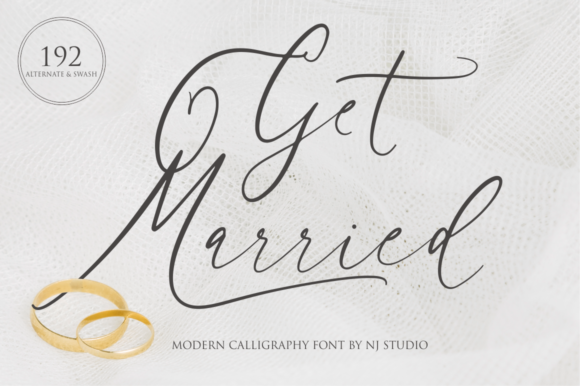 The Get Married Font: A Versatile Typeface for Your Brand's Visuals
