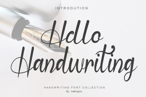 Transform Your Brand with Hello Handwriting Font