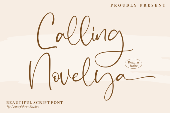 Transform Your Brand with the Elegant Calling Novelya Font