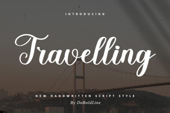 Travellig: The Perfect Handwritten Font for Modern Marketers