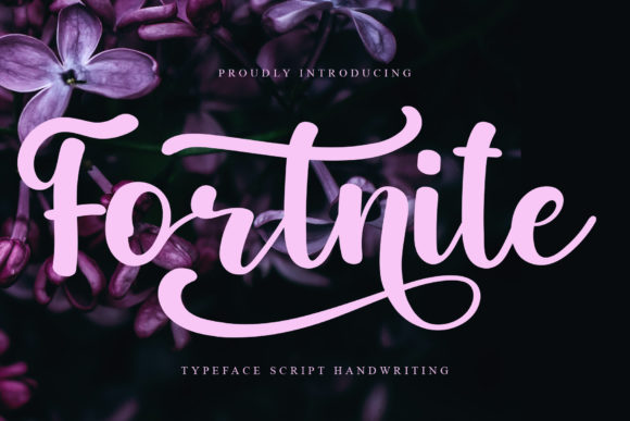Using Fortnite: A Modern Calligraphy Font for Impactful Campaigns
