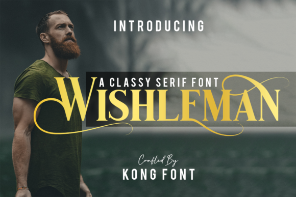 Wishleman: The Serif Font That Feels Like a Helping Hand